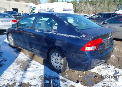 2010 Honda Civic Vp из США, поврежденный, VIN 2HGFA1F32AH506247